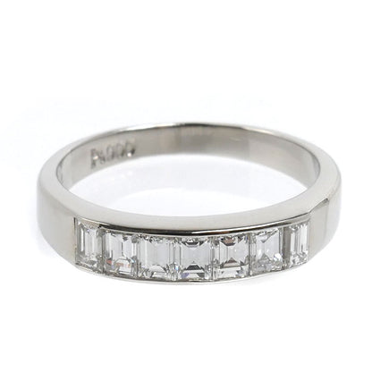 Pt900プラチナ リング・指輪 ダイヤモンド0.74ct 11.5号 4.3g レディース【中古】【美品】