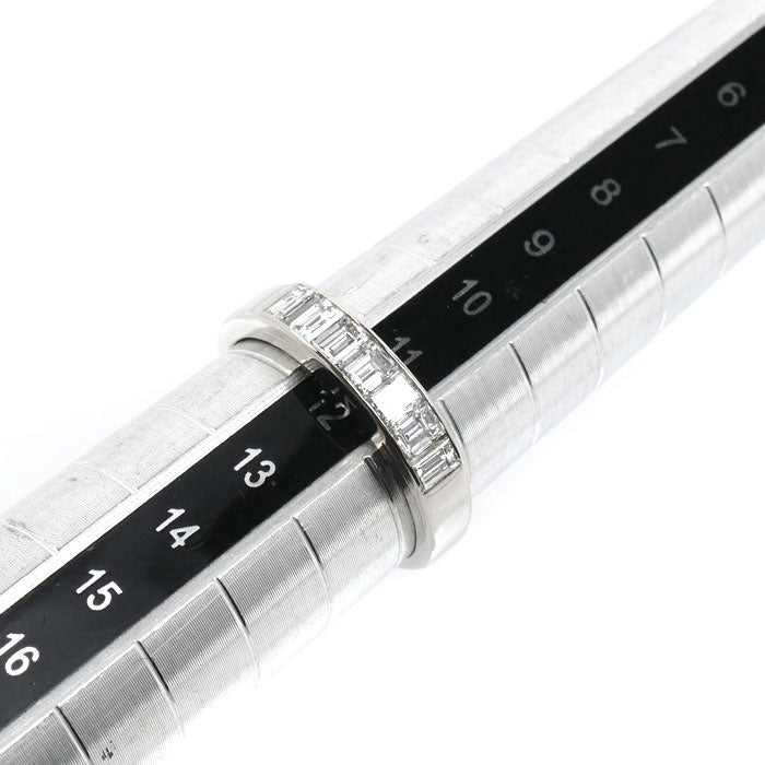Pt900プラチナ リング・指輪 ダイヤモンド0.74ct 11.5号 4.3g レディース【中古】【美品】