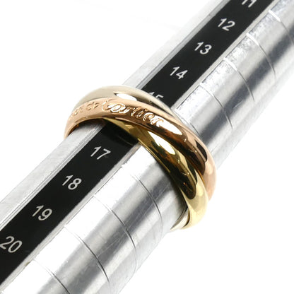 CARTIER カルティエ K18YG/PG/WG les must de Cartier トリニティ リング・指輪 16号 56 8.9g レディース【中古】