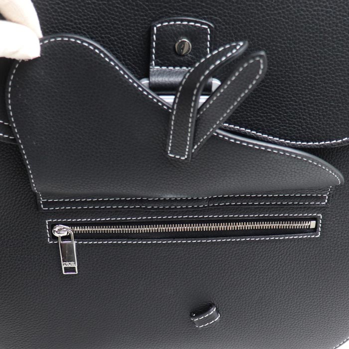 Dior ディオール ギャロップ サドル リュック・デイパック ブラック 1ADBA011YKK.H00N メンズ【中古】【美品】