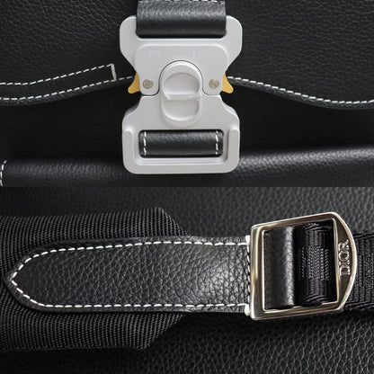 Dior ディオール ギャロップ サドル リュック・デイパック ブラック 1ADBA011YKK.H00N メンズ【中古】【美品】