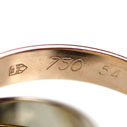 CARTIER カルティエ K18YG/PG/WG les must de Cartier トリニティ リング・指輪 14号 54 8.0g レディース【中古】【美品】