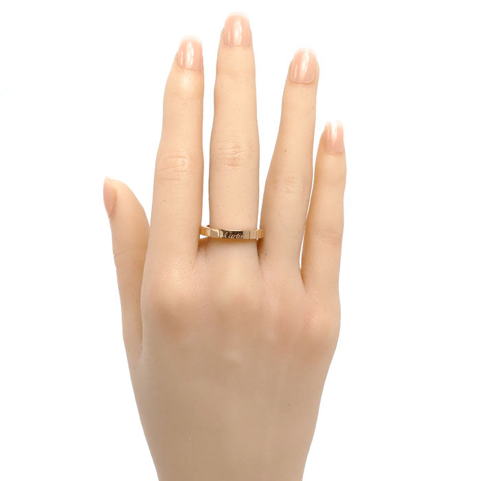 CARTIER カルティエ K18PG ピンクゴールド ラニエール リング・指輪 B4048355 14.5号 55 6.0g レディース【中古】【美品】