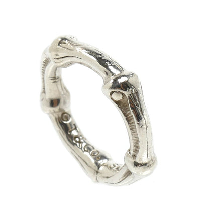 TIFFANY&Co. ティファニー シルバー925 バンブー リング・指輪 7号 4.7g レディース【中古】