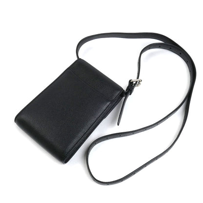 BALENCIAGA バレンシアガ ゴースト フォンホルダー ショルダーバッグ ブラック 618868 ユニセックス【中古】