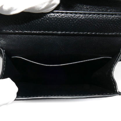 BALENCIAGA バレンシアガ ゴースト フォンホルダー ショルダーバッグ ブラック 618868 ユニセックス【中古】