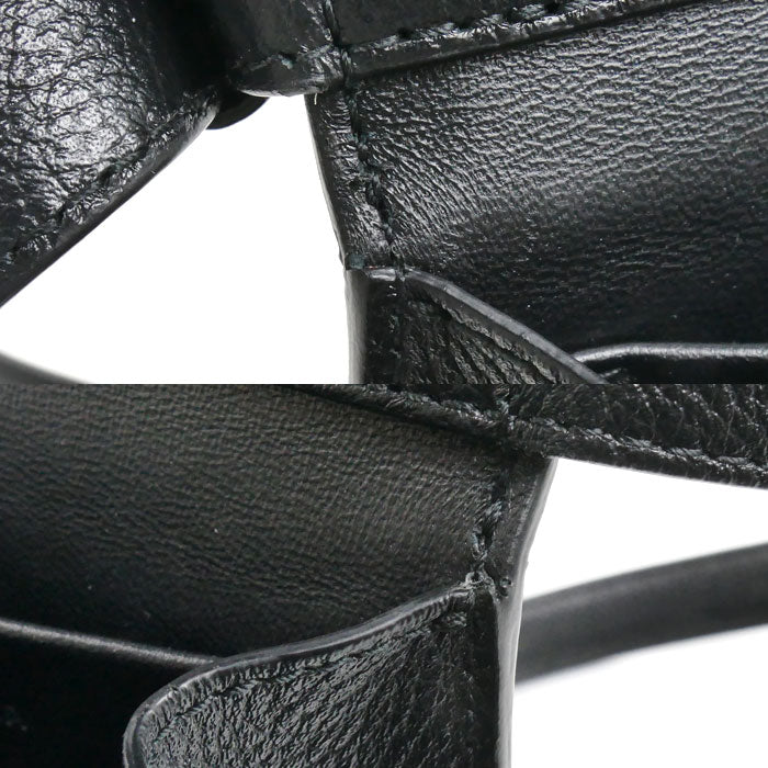BALENCIAGA バレンシアガ ゴースト フォンホルダー ショルダーバッグ ブラック 618868 ユニセックス【中古】