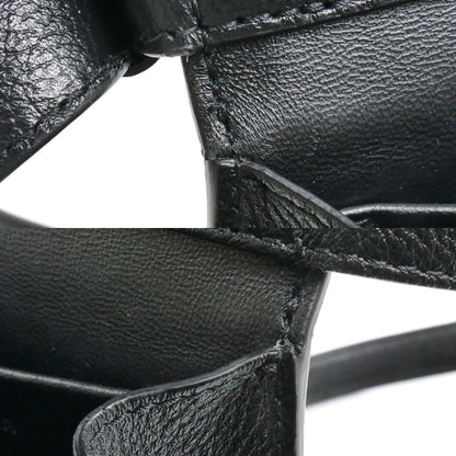 BALENCIAGA バレンシアガ ゴースト フォンホルダー ショルダーバッグ ブラック 618868 ユニセックス【中古】