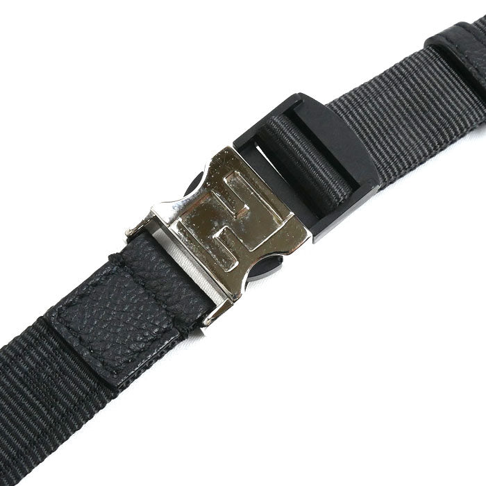 FENDI フェンディ ベルトバッグ ボディバッグ ショルダーバッグ ブラック 7VA605 AMAC F0GXN メンズ【中古】