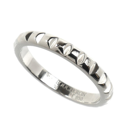 Boucheron ブシュロン Pt950プラチナ キャトル クルドパリ リング・指輪 JAL00109 13号 53 4.7g レディース【中古】【美品】
