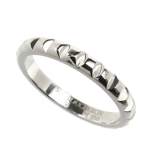 Boucheron ブシュロン Pt950プラチナ キャトル クルドパリ リング・指輪 JAL00109 13号 53 4.7g レディース【中古】【美品】