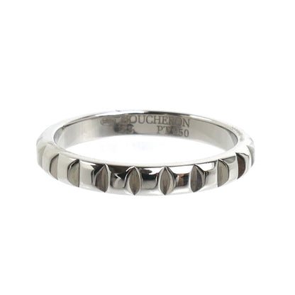 Boucheron ブシュロン Pt950プラチナ キャトル クルドパリ リング・指輪 JAL00109 13号 53 4.7g レディース【中古】【美品】