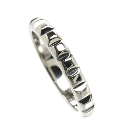 Boucheron ブシュロン Pt950プラチナ キャトル クルドパリ ミディアム リング・指輪 JAL00109 7号 47 4.1g レディース【中古】【美品】