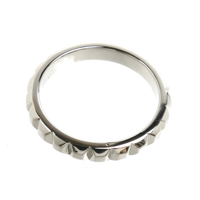 Boucheron ブシュロン Pt950プラチナ キャトル クルドパリ ミディアム リング・指輪 JAL00109 7号 47 4.1g レディース【中古】【美品】