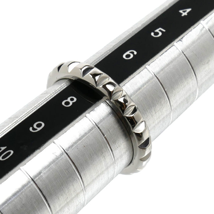Boucheron ブシュロン Pt950プラチナ キャトル クルドパリ ミディアム リング・指輪 JAL00109 7号 47 4.1g レディース【中古】【美品】