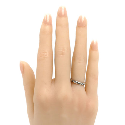 Boucheron ブシュロン Pt950プラチナ キャトル クルドパリ ミディアム リング・指輪 JAL00109 7号 47 4.1g レディース【中古】【美品】