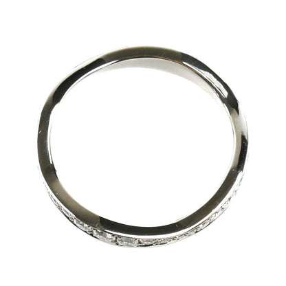 HARRY WINSTON ハリーウィンストン Pt950プラチナ パヴェ ウェーブ リング・指輪 WBDPPVWAFT-055 ダイヤモンド 10号 50 3.0g レディース【中古】【美品】