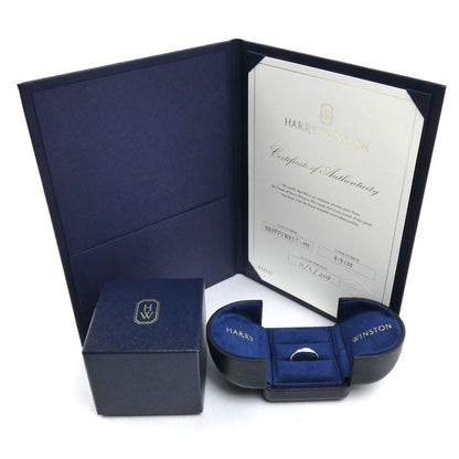 HARRY WINSTON ハリーウィンストン Pt950プラチナ パヴェ ウェーブ リング・指輪 WBDPPVWAFT-055 ダイヤモンド 10号 50 3.0g レディース【中古】【美品】