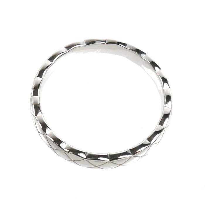 CHANEL シャネル K18WG ホワイトゴールド ココクラッシュ リング・指輪 J11793 14.5号 55 4.0g レディース【中古】【美品】