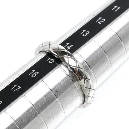 CHANEL シャネル K18WG ホワイトゴールド ココクラッシュ リング・指輪 J11793 14.5号 55 4.0g レディース【中古】【美品】