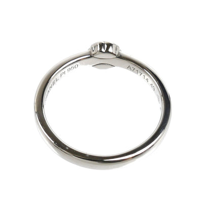CHANEL シャネル Pt950プラチナ カメリア リング・指輪 J11885 ダイヤモンド 8.5号 49 3.5g レディース【中古】【美品】