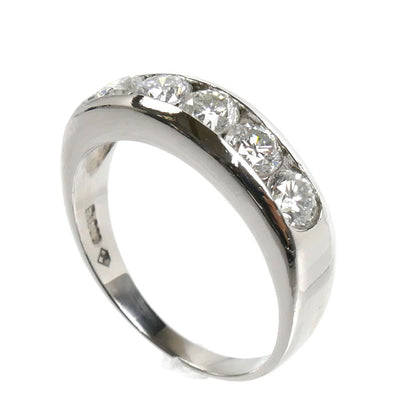 Pt900プラチナ リング・指輪 ダイヤモンド1.00ct 12号 4.8g レディース【中古】【美品】