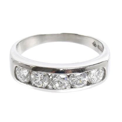 Pt900プラチナ リング・指輪 ダイヤモンド1.00ct 12号 4.8g レディース【中古】【美品】
