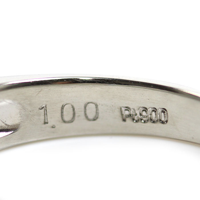 Pt900プラチナ リング・指輪 ダイヤモンド1.00ct 11号 4.5g レディース【中古】【美品】
