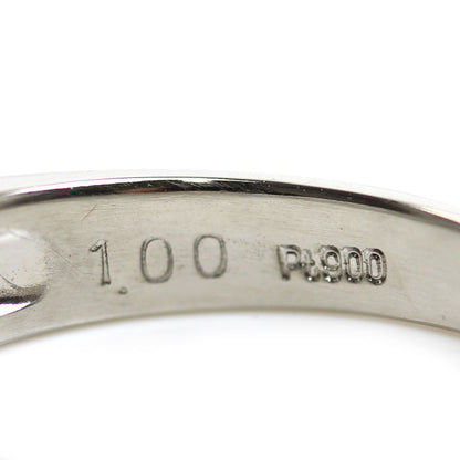Pt900プラチナ リング・指輪 ダイヤモンド1.00ct 11号 4.5g レディース【中古】【美品】