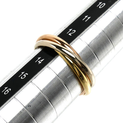 CARTIER カルティエ K18YG/PG/WG les must de Cartier トリニティXS リング・指輪 12.5号 53 3.7g レディース【中古】【美品】