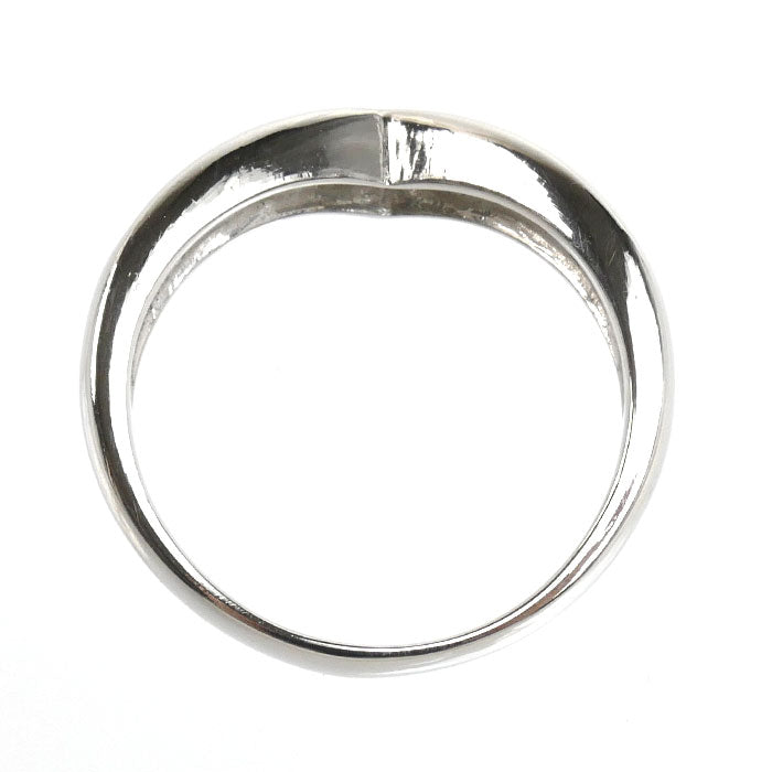 Pt900プラチナ リング・指輪 ダイヤモンド1.04ct 16号 5.9g V字 レディース【中古】【美品】