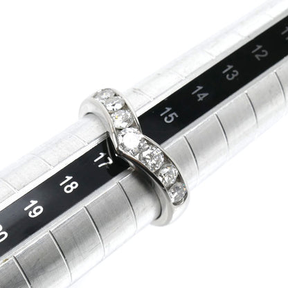Pt900プラチナ リング・指輪 ダイヤモンド1.04ct 16号 5.9g V字 レディース【中古】【美品】