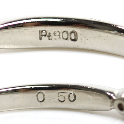 Pt900プラチナ リング・指輪 ダイヤモンド0.50ct 13号 3.1g レディース【中古】
