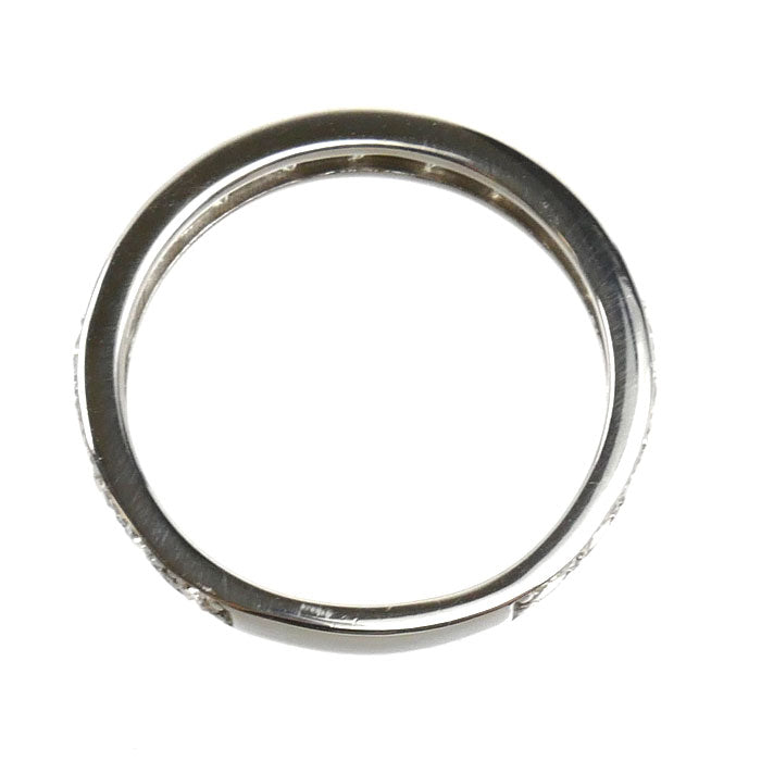 Pt900プラチナ エタニティ リング・指輪 ダイヤモンド1.00ct 15号 2.9g レディース【中古】