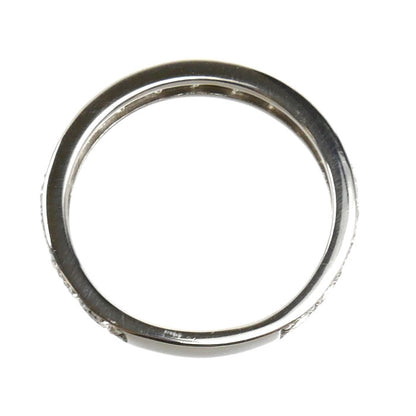 Pt900プラチナ エタニティ リング・指輪 ダイヤモンド1.00ct 15号 2.9g レディース【中古】