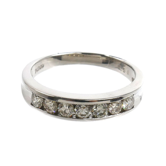 Pt900プラチナ リング・指輪 ダイヤモンド0.50ct 11.5号 4.1g レディース【中古】