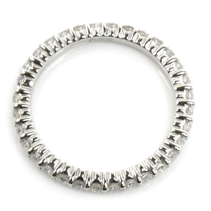 Pt900プラチナ フルエタニティ リング・指輪 ダイヤモンド0.64ct 8号 2.4g レディース【中古】【美品】