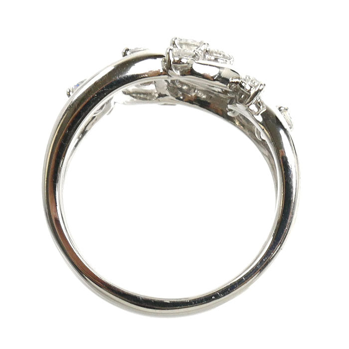 Pt900プラチナ リング・指輪 ダイヤモンド0.51ct 12号 7.2g レディース【中古】【美品】