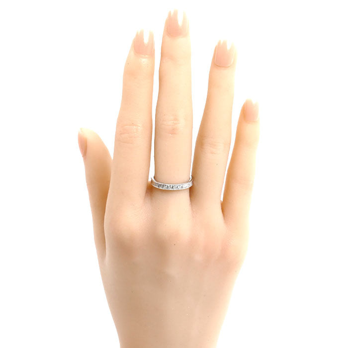 Pt900プラチナ リング・指輪 ダイヤモンド0.21ct 12号 3.8g レディース【中古】
