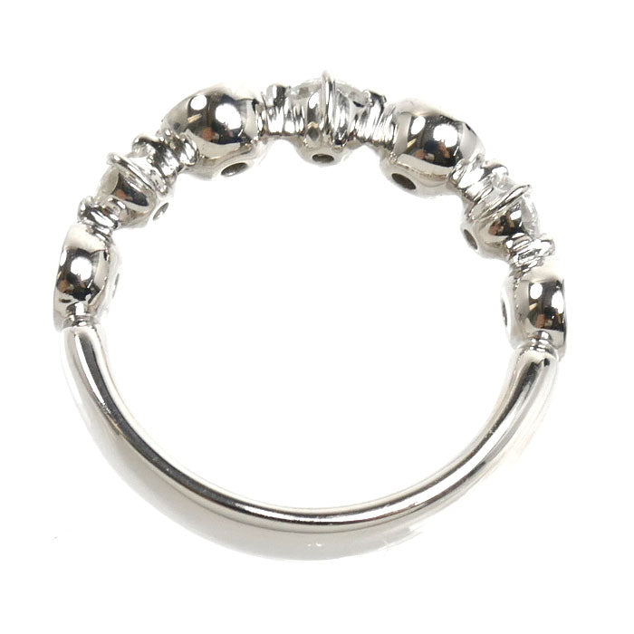 K18WG ホワイトゴールド リング・指輪 ダイヤモンド1.00ct 13号 5.6g レディース【中古】