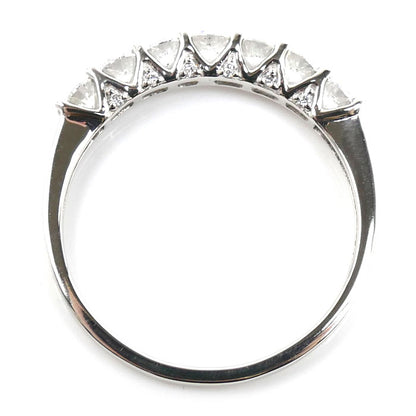 Pt950プラチナ リング・指輪 ダイヤモンド0.85ct 20号 3.1g 大きなサイズ レディース【中古】【美品】