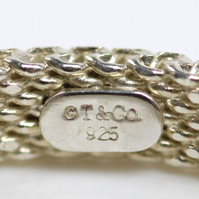 TIFFANY&Co. ティファニー シルバー925 サマセット リング・指輪 ダイヤモンド 10号 2.3g レディース【中古】