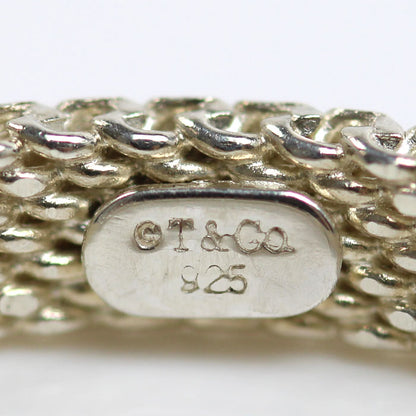 TIFFANY&Co. ティファニー シルバー925 サマセット リング・指輪 ダイヤモンド 10号 2.3g レディース【中古】