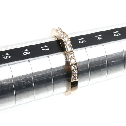 K18PG ピンクゴールド リング・指輪 ダイヤモンド0.30ct 16号 2.2g レディース【中古】【美品】
