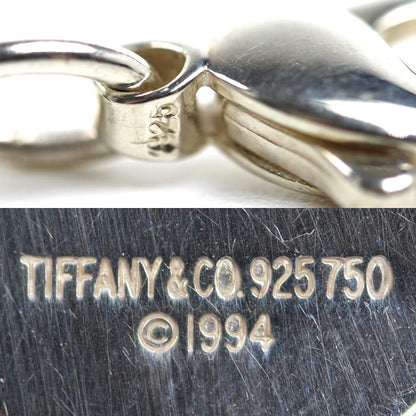 TIFFANY&Co. ティファニー シルバー925 K18YG イエローゴールド ハートロック ネックレス 60.5g 40cm レディース【中古】