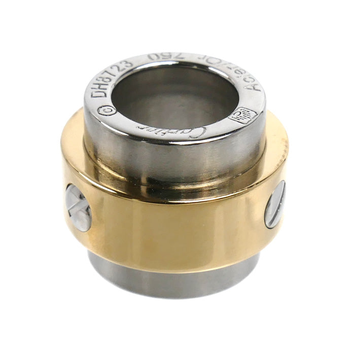 CARTIER カルティエ K18YG イエローゴールド ステンレス サントス100 ペンダントトップ 5.7g ユニセックス【中古】【美品】