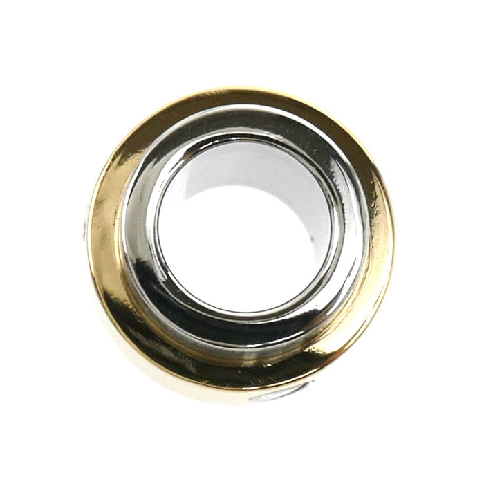CARTIER カルティエ K18YG イエローゴールド ステンレス サントス100 ペンダントトップ 5.7g ユニセックス【中古】【美品】
