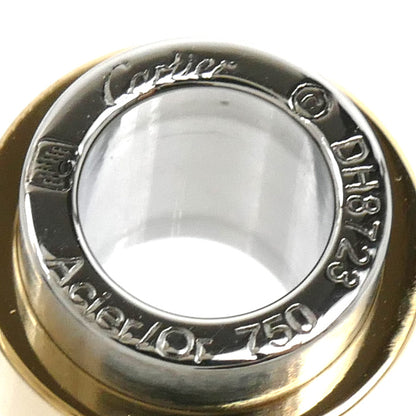 CARTIER カルティエ K18YG イエローゴールド ステンレス サントス100 ペンダントトップ 5.7g ユニセックス【中古】【美品】