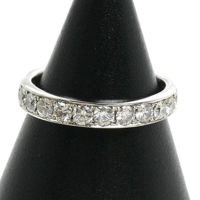 Pt900プラチナ フルエタニティ リング・指輪 ダイヤモンド1.80ct 16.5号 5.6g レディース【中古】