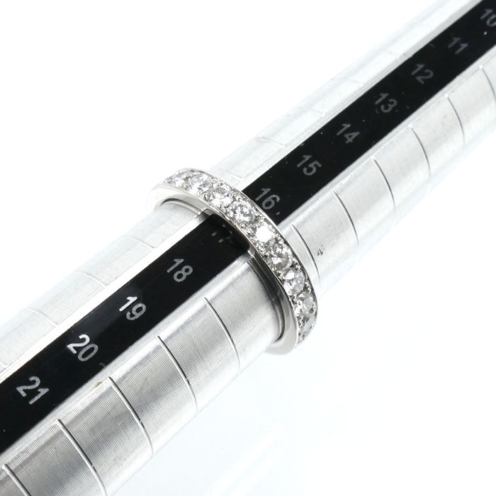 Pt900プラチナ フルエタニティ リング・指輪 ダイヤモンド1.80ct 16.5号 5.6g レディース【中古】